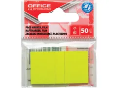 Index 25X43Mm Ophangzakje 50T Geel