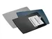 Sous-main ARTWORK 590x470mm avec rabat transparent PP Gris