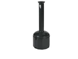 Staande asbak,HxBxD 950x358x328mm,PP,1binnenbak,romp donkergrijs