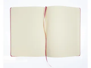 Schetsboek Kangaro A4 ruby PU HC 80 vel 140gr roomwit met elastiek en - 4
