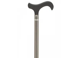 Wandelstok Able2 carbon soft derby handvat zwart - 1