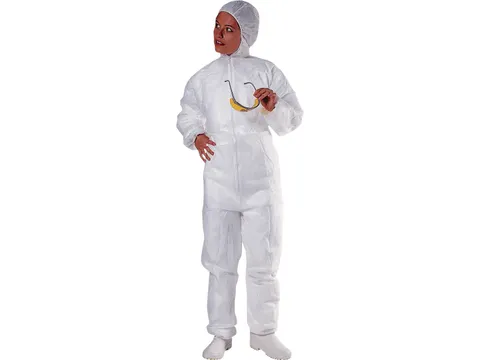 Delta Plus PO106 wegwerp overall, wit, maat 2XL, per stuk