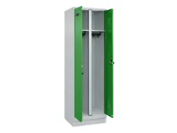 locker voor scheiding van kleding,HxBxD 1950x600x500mm,2vak