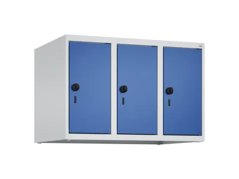 opzetkast,v. locker,3vak.,vak B 250mm,HxBxD 500x750x500mm,vleugeldeur
