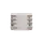 MATTE Glasbord markerhouder magnetisch voor 4 markers Warm Grey