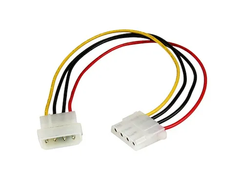 30cm Molex LP4-voedingsverlengkabel M/F