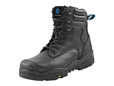 Bata Longreach Black Zip S3 veiligheidsschoenen SRC zwart maat XW-41