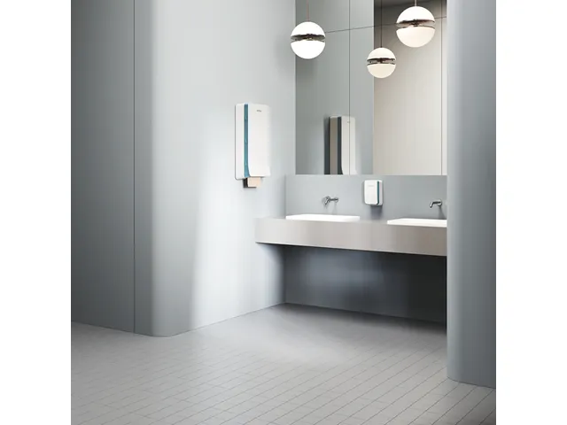 Toiletpapierdispesnser Satino MT1 Hyginity duo wit 333426