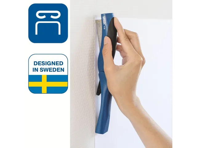 Nietmachine Rapid F20 StandUp Halfstrip 20vel 24/6 blauw