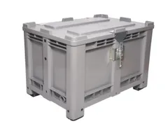 couvercle à charnière PE p. récipient grand volume capacité 470l