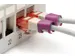 Kleurclips Voor Patchkabels RJ45-stekkers Magenta 100 Stuks
