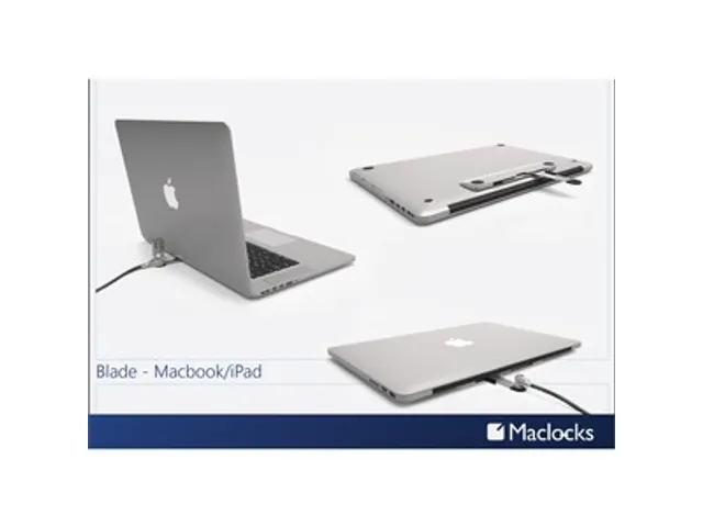 Blade Universal Keyed Cable Lock Silver