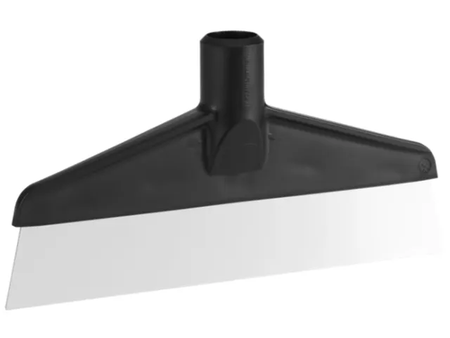 Vikan Hygiene Tafel- en Vloerschraper RVS Blad 245x70mm Zwart