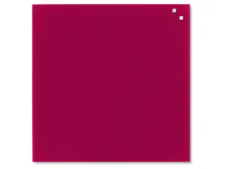Glasmagneetbord Naga 45x45cm rood - 2