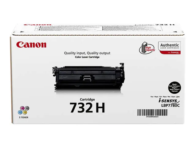 Tonercartridge Canon 732h Zwart