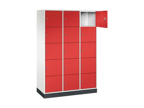 grootvolume-lockersysteem,HxBxD 1950x1220x500mm,3x5vakken,cil.-slot