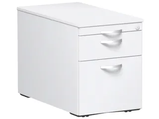 mobiel ladeblok,HxBxD 570x430x800mm,2lade(n),1hangmappenframes,wit - 1