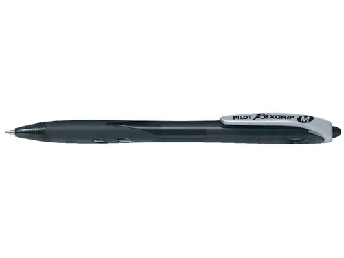 Balpen Pilot Rexgrip 1.0mm Begreen Medium Punt Zwart