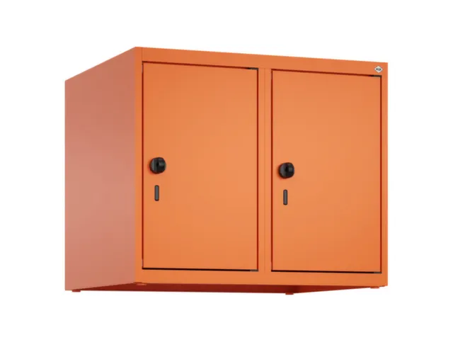 opzetkast,v. locker,2vak.,vak B 300mm,HxBxD 500x600x500mm,draaigrendel
