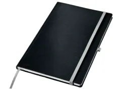 Leitz Style notitieboek A4 gelijnd met harde kaft Satijn Zwart