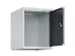 opzetkast,v. locker,1vak.,vak B 400mm,HxBxD 500x400x500mm,cilinderslot