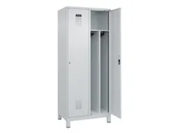 locker voor scheiding van kleding,HxBxD 1950x800x500mm,2vak