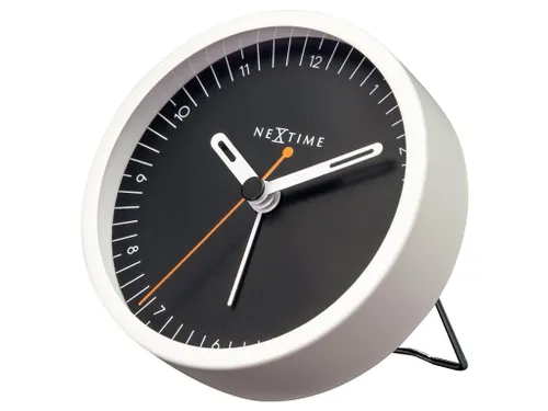 Wekker Nextime Small 9 cm zwart