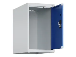 opzetkast,v. locker,1vak.,vak B 300mm,HxBxD 500x300x500mm,cilinderslot - 1