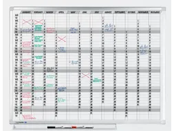 Jaarplanner Lega whiteboard 90x120cm
