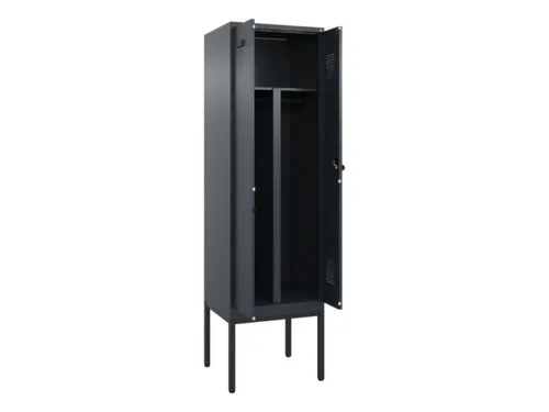 PBM-locker,HxBxD 2120x600x500mm,2vak,vak B 300mm,draaigrendel