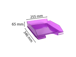 Brievenbak COMBO MID I violet/trans/lgoss - 3