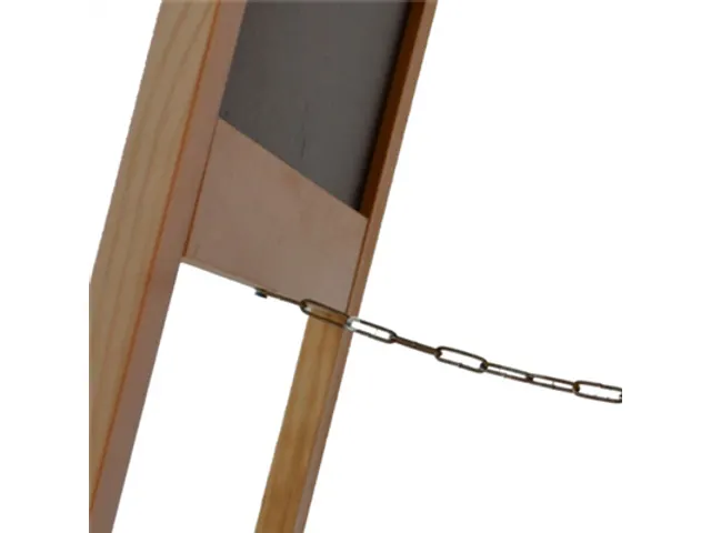 Krijtstoepbord Blank 55x85 cm