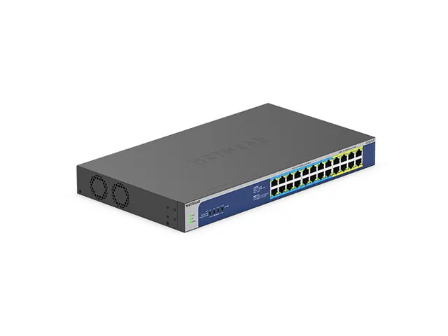 NETGEAR GS524UP, Unmanaged, Gigabit Ethernet (10/100/1000), Full duple
