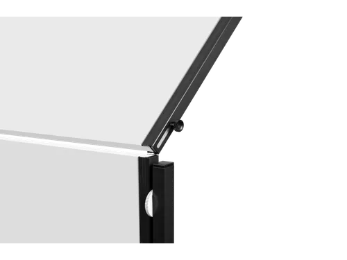 PREMIUM PLUS workshopbord inklapbaar 150x120cm wit foambord prikbord