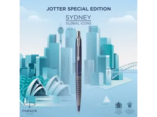 Balpen Parker Jotter special edition Sydney blue CT medium - 7