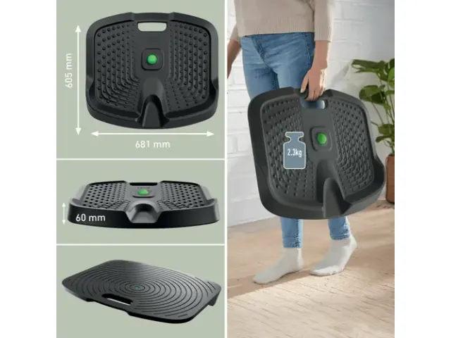 Ergo Active anti-vermoeidheidsmat 605x60x681mm zwart