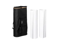 Pop-Up Fabric Premium Gebogen Zijpanelen