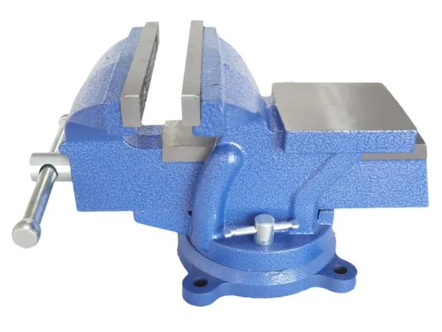 parallelbankschroef,bek HxB 18x150mm,spanwijdte 110mm,m. draaischijf