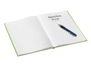 Notitieboek Leitz WOW A4 lijn groen - 3