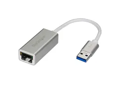 Usb 3.0 Naar Gigabit Ethernet Netwerkadapter - Zilver