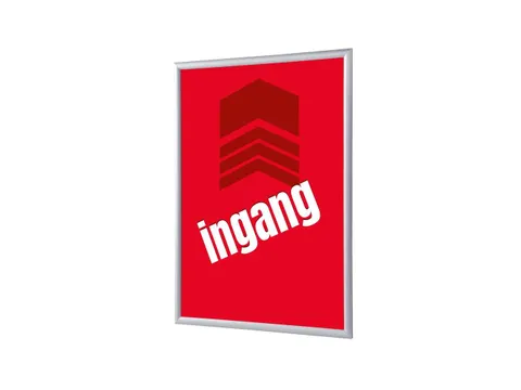 Kliklijst A1 complete set met print "INGANG" Rood