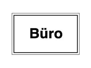 aanwijzingsbord,kantoor,PVC,om te verlijmen,HxB 150x250mm - 1