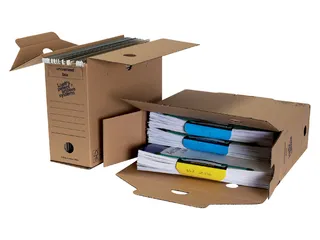 Archiefdoos Loeff 3020 340x250x120mm universeel bruin - 3