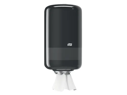 Tork 558008 Elevation M1 Mini Centerfeed Poetspapier Dispenser Zwart