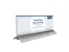 Tafelnaambord Europel 105x297mm acryl aluminium