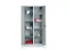 universele kast,RAL 7035,HxBxD 1950x930x500mm,2x4legborden