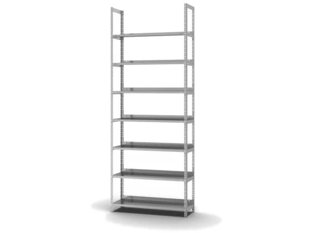 rayonnage pour classeurs,rayonnage départ,HxlxP 2550x1000x300mm