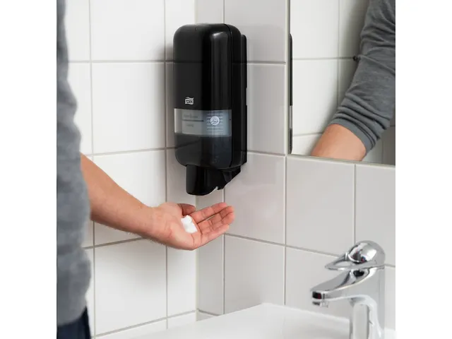 Zeepdispenser Tork S4 Elevation 1000ml zwart 564508