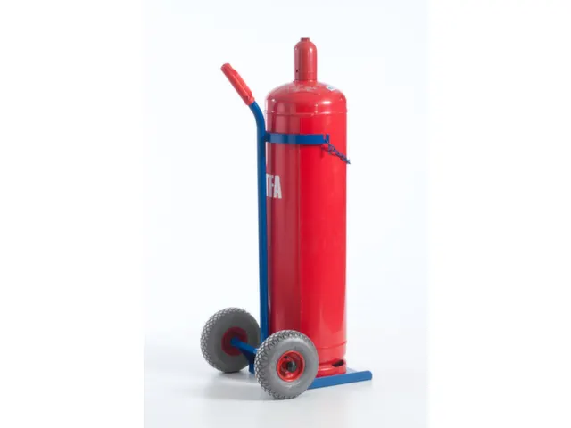 Diable Pour Bouteilles,Force 100Kg,Gaz De Propane 33Kg Bouteille