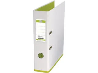 Elba Ordner Mycolour Pp A4 80mm Wit/Lichtgroen - 1